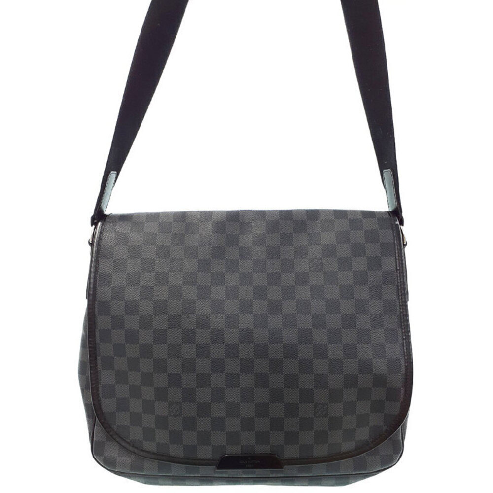Louis Vuitton Damier Graphite Black Renzo Shoulder Bag